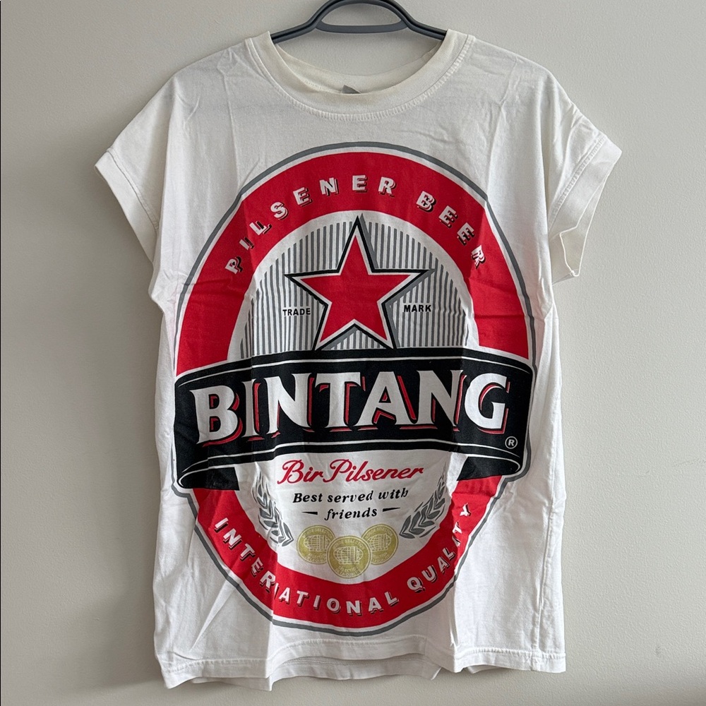 Vintage Bintang Pilsner Beer Graphic T-Shirt